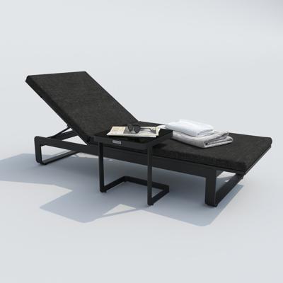 Мебель IDEAL PATIO Шезлонг ЛЕТТО маренго - каркас карбон арт. LTT.3017000