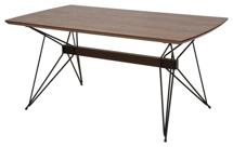 Мебель М-СИТИ Стол ALICE 160 см орех, шпон M-city арт. FH7020WALN