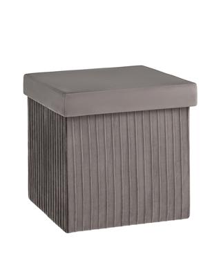Мебель Stool Group Пуф складной с ящиком Store Square антрацитовый арт. УТ000038975