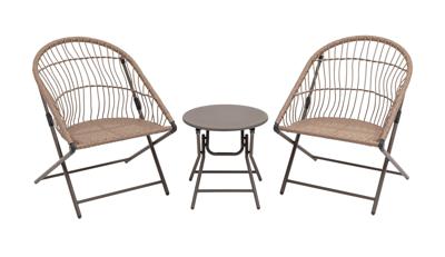 Мебель Stool Group Комплект складной мебели для сада Soley коричневый арт. УТ000039926