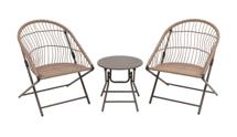 Мебель Stool Group Комплект складной мебели для сада Soley коричневый арт. УТ000039926