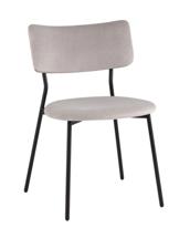 Мебель Stool Group Стул Амелия велюр светло-серый арт. УТ000039953