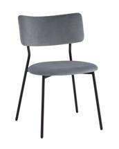 Мебель Stool Group Стул Амелия велюр серо-голубой арт. УТ000039955