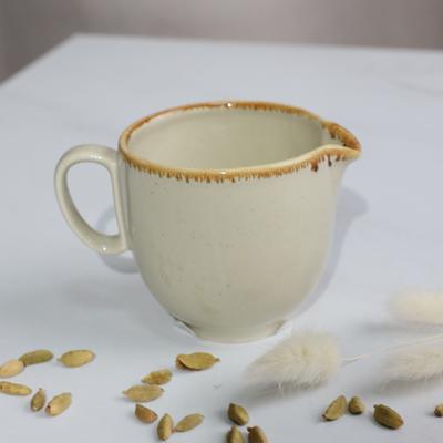 Набор посуды AksHome Сливочник VITAL, фарфор, бежевый, 265мл арт. ZN-381623