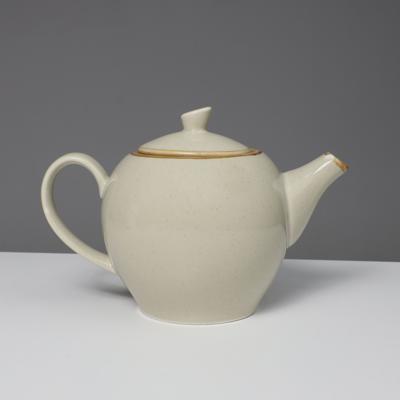 Набор посуды AksHome Чайник заварочный VITAL, фарфор, бежевый, 1,2л арт. ZN-381650