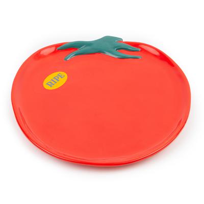 Набор посуды Doiy Тарелка сервировочная tomato, D24 см арт. DYPLAFMTOM