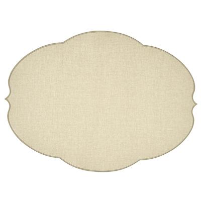 Набор посуды Guzzini Салфетка подстановочная овальная flowers, 48,8х36 см, серая арт. 127906190