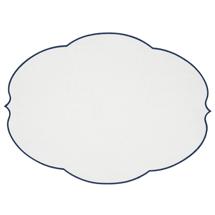 Набор посуды Guzzini Салфетка подстановочная овальная flowers, 48,8х36 см, белая арт. 12790611