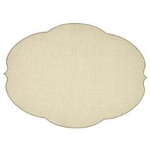 Набор посуды Guzzini Салфетка подстановочная овальная flowers, 48,8х36 см, серая арт. 127906190