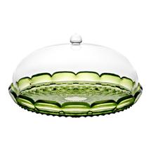 Набор посуды Guzzini Блюдо сервировочное с крышкой vanity, D30 см, зеленое арт. 131801SAC13