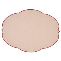 Набор посуды Guzzini Салфетка подстановочная овальная flowers, 48,8х36 см, розовая арт. 127906255