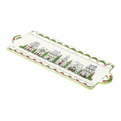 Набор посуды Tkano Блюдо сервировочное olgod из коллекции new year essential, 34см арт. TK25-NY_SRV0005