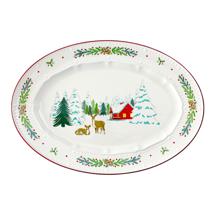 Набор посуды Tkano Блюдо сервировочное nordic winter из коллекции new year essential, 34,6х24 см арт. TK25-NY_SRV0001