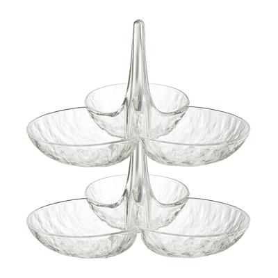 Набор посуды ЯЯЯ Набор менажниц из акрила arctic, прозрачный, 2 шт. арт. LJ0000348