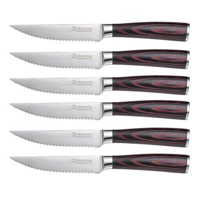 Набор посуды ЯЯЯ Набор ножей для стейка butcher, 11,5 см, 6 шт. арт. LJ0000398
