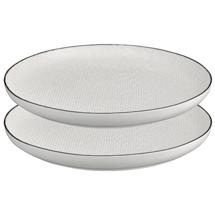 Набор посуды ЯЯЯ Набор тарелок contour, D26 см, 2 шт. арт. LJ_RI_PL26