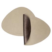 Набор посуды ЯЯЯ Набор из 2-х двухсторонних сервировочных салфеток drop, 33х41 см, шоколадный/бежевый арт. LJ0000467