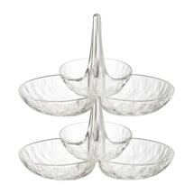 Набор посуды ЯЯЯ Набор менажниц из акрила arctic, прозрачный, 2 шт. арт. LJ0000348