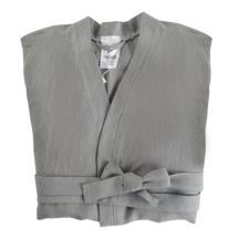Одежда Tkano Халат из умягченного льна серого цвета essential, размер m арт. TK18-BR0004