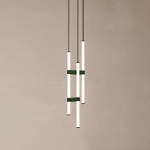 Подвесной светильник AXOLIGHT  Подвесной светильник Paralela Vertical 6 black арт. Paralela Vertical 6 black