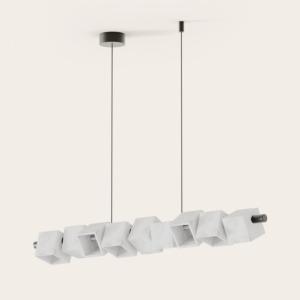 Подвесной светильник Aromas del Campo Люстра Cubic золотой металл арт. 432093