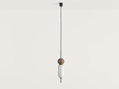 Подвесной светильник Aromas del Campo Подвес Anet бронзовый металл - коричневый мрамор арт. 092080