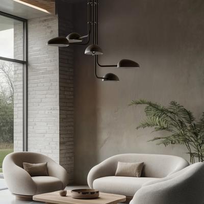 Подвесной светильник Aromas del Campo Подвесной светильник Kezo 5L черный/SILHOUETTE арт. 265488