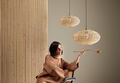 Подвесной светильник Aromas del Campo Подвесной светильник Anya золотой металл Ø 40 cm арт. 101042