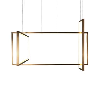 Подвесной светильник Aromas del Campo Подвесной светильник Frame 140x60 см бронзовый арт. 091798