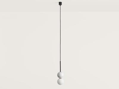 Подвесной светильник Aromas del Campo Подвесной светильник Dalt черный металл - белый мрамор арт. 092138