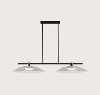 Подвесной светильник Aromas del Campo Подвесной светильник Betty C1338/2 черный металл/прозрачное стекло арт. 264701