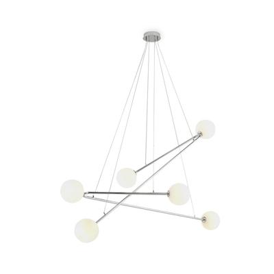 Подвесной светильник Aromas del Campo Люстра Endo 6L хром арт. 036007