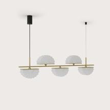 Подвесной светильник Aromas del Campo Подвесной светильник Gina 5L золотой металл арт. 265438