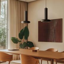 Подвесной светильник Aromas del Campo Подвесной светильник Hulo черный металл/черный мрамор арт. 434571