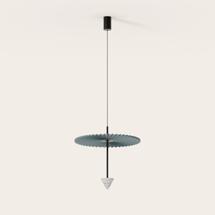 Подвесной светильник Aromas del Campo Подвесной светильник Vant золотой металл/белый мрамор/диск 1132/50 арт. 434591