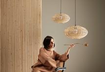 Подвесной светильник Aromas del Campo Подвесной светильник Anya золотой металл Ø 40 cm арт. 101042