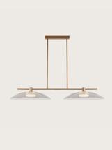 Подвесной светильник Aromas del Campo Подвесной светильник Betty C1338/2 золотой металл/прозрачное стекло арт. 264703