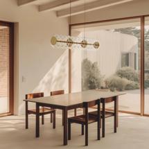 Подвесной светильник Aromas del Campo Подвесной светильник Vitree золотой металл/ прозрачный плафон арт. 434523