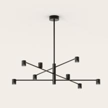 Подвесной светильник Aromas del Campo Подвесной светильник Tea XL черный металл/черный мрамор арт. 434563