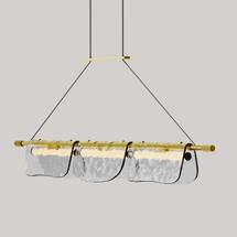 Подвесной светильник Aromas del Campo Подвесной светильник Lida 3 матовая латунь арт. 481539