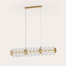 Подвесной светильник Aromas del Campo Подвесной светильник Vitree золотой металл/ прозрачный плафон арт. 434523