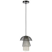 Подвесной светильник Bergenson Bjorn Светильник подвесной vinger, D28х37 см, черный/серый/белый арт. BB0000168