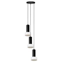 Подвесной светильник Bergenson Bjorn Светильник подвесной каскадный fungus, D15х25 см, 3 плафона, белый/черный арт. BB0000717