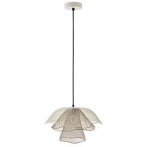 Подвесной светильник Bergenson Bjorn Светильник подвесной vinger, D48х30 см, белый/бежевый/золотой арт. BB0000160