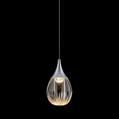 Подвесной светильник Delight Collection Подвесной светильник MD24001004-1A chrome/clear арт. MD24001004-1A chrome/clear