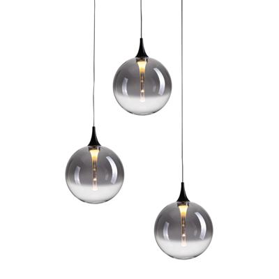 Подвесной светильник Delight Collection Подвесной светильник MD23001045H-3A black/smoky арт. MD23001045H-3A black/smoky