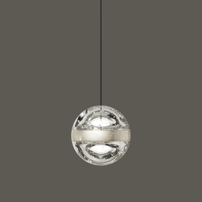 Подвесной светильник Delight Collection Подвесной светильник MD23030088-1A nickel/clear арт. MD23030088-1A nickel/clear
