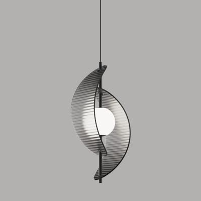 Подвесной светильник Delight Collection Подвесной светильник MD24030035-1A black/smoky арт. MD24030035-1A black/smoky