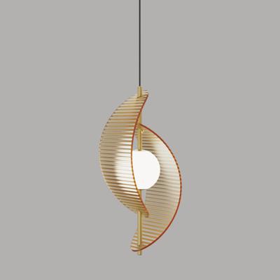 Подвесной светильник Delight Collection Подвесной светильник MD24030035-1A brass/amber арт. MD24030035-1A brass/amber