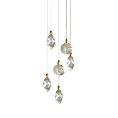 Подвесной светильник Delight Collection Подвесной светильник MT9176-6H titanium gold арт. MT9176-6H titanium gold